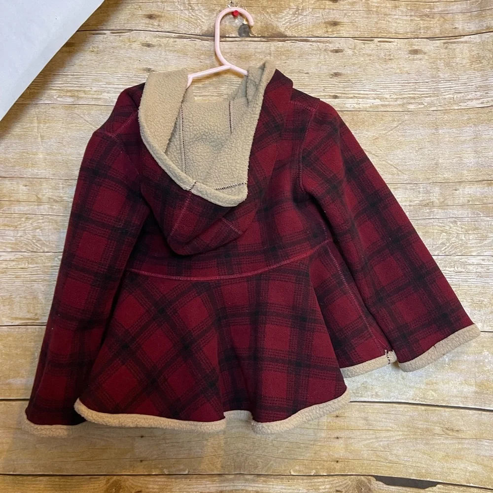 Mack & co fleece plaid toddler jacket 🛍